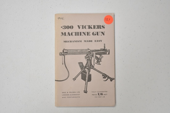 VICKERS MACHINE GUN MANUAL