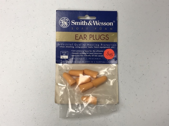 S&W FACTORY EAR PLUGS