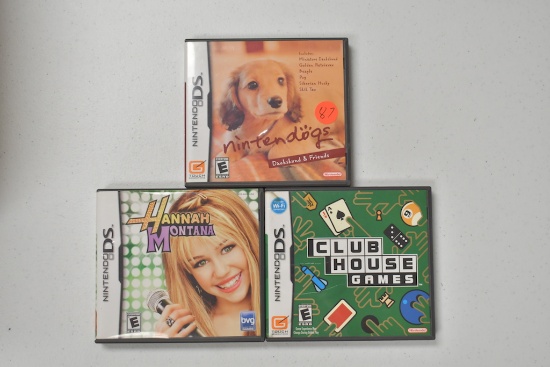 LOT OF 3 NINTENDO GAMES