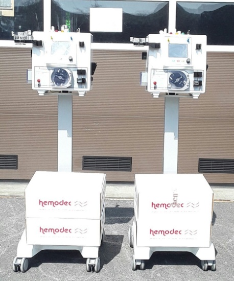 Lot of 2 Hemodec Decapsmart Hemodialysis Systems