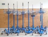Lot of 8 Trolley for Dinamap Montior