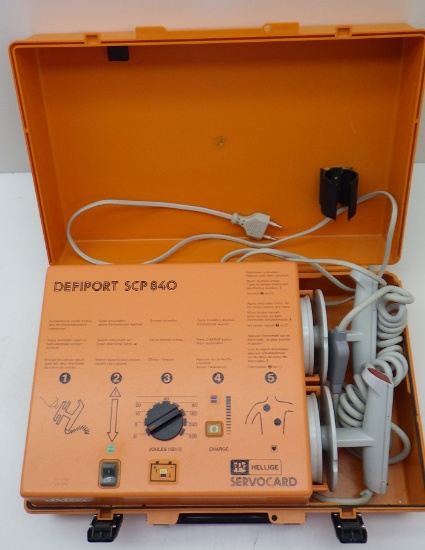 Hellige Defiport SCP 840 Defibrillator