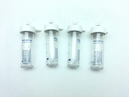 Pack of 4 GCE Medi-wet 200 Oxygen Humidifier