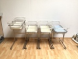 Lot of 4 Hospital Baby Bassinet