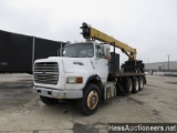 1990 Ford Lt9000 With Truck Mounted Crane