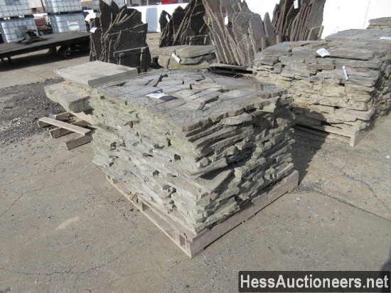 sKID OF GAUGED COLONIAL LANDSCAPE STONE,