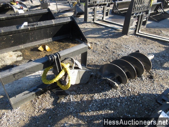 Mid-state Auger For Skid Steer