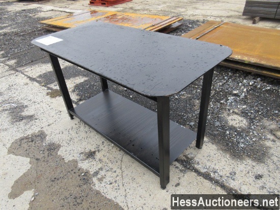 Welding Shop Table With Shelf