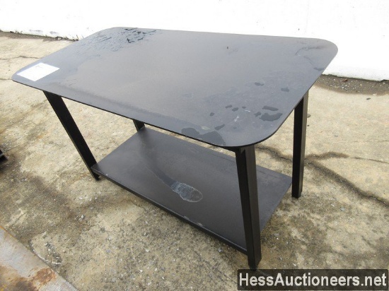 Welding Shop Table With Shelf