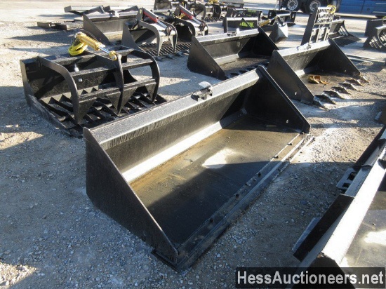Mid-state 80 Inch Low Profile Bucket With Teeth