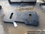 Mid-state Quick Attach Plate For Skid Steer