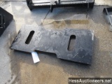 Mid-state Quick Attach Plate For Skid Steer