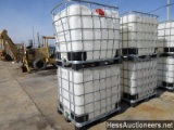 4 - 275 Gallon Plastic Totes