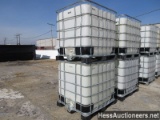 4 - 275 Gallon Plastic Totes