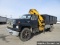 1991 FORD F700 DUMP KNUCKLE BOOM TRUCK