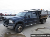 2006 FORD F550 4X4 WITH DUMP BODY