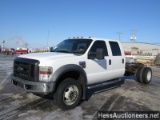 2009 FORD F550 XL PICK UP TRUCK