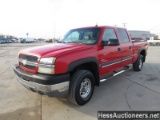 2003 CHEVROLET 2500 PICK UP TRUCK