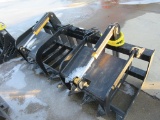 MID-STATE 80 INCH ROCK BUCKET GRAPPLE FOR SKID STEER