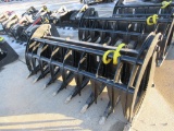 MID-STATE 84 INCH ROOT RAKE FOR SKID STEER