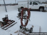 CUTTING TORCH CART WITH HOSES