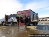 2006 BIG TEX 2500-18 DUMP BOX TRAILER