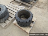 2 FORKLIFT TIRES