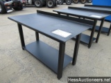 HEAVY DUTY WORK BENCH WITH SHELF