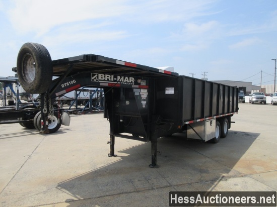 2008 BRI-MAR 18' DUMP TRAILER