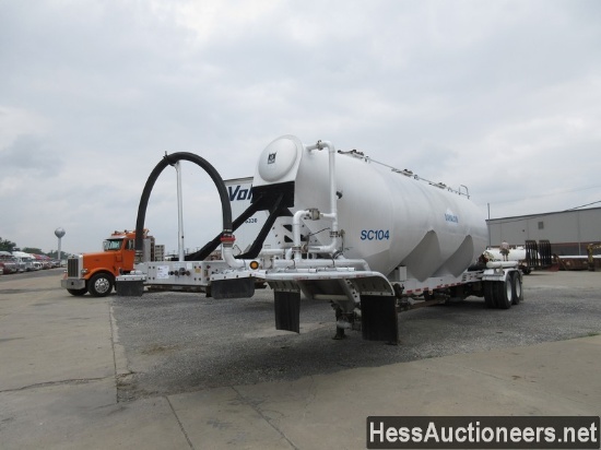 2007 TRAILKING 42' PNEUMATIC TANK TRAILER