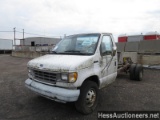 1994 FORD E350 CAB CHASSIS