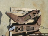 PAIR OF HENSLEY RIPPER SHANKS WITH WELD ON MOUNTS