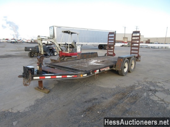 2004 TOWMASTER 16' SKID LOADER