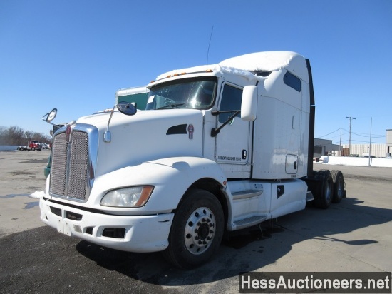 2013 KENWORTH T660 T/A SLEEPER