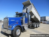 2004 KENWORTH W900L TRI AXLE ALUM DUMP