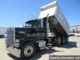 1999 KENWORTH W900B TRI AXLE ALUMINUM DUMP TRUCK