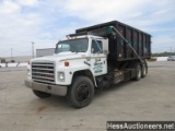 1989 INTERNATIONAL S1954 ROLL OFF TRUCK