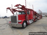 2008 PETERBILT CAR CARRIER WITH 2010 COTTRELL AUTO HAULER