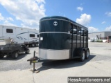 1999 CORNELIUS 14' LIVESTOCK TRAILER