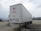 1987 FRUEHAUF 48' VAN TRAILER