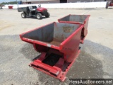 1 1/2 Yard Forklift Dumpster