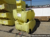 2- DRUM POLY DOLLY CARTS WITH SPILL CONTAINMENT