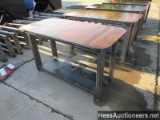 WELDING TABLE WITH SHELF