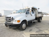 2004 FORD F650 S/A STAINLESS STEEL DUMP