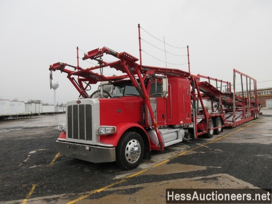 2008 PETERBILT CAR CARRIER WITH 2010 COTTRELL AUTO HAULER