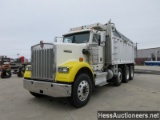 2007 KENWORTH W900 TRI AXLE STEEL DUMP