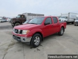 2008 NISSAN FRONTIER SE 4WD