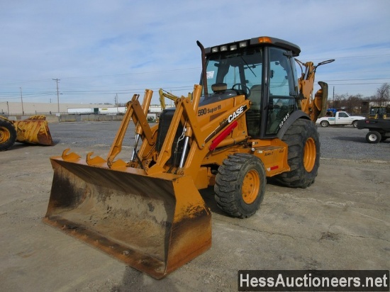 CASE 590 SUPER M BACK HOE