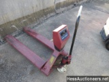 2015 TUV 2000KG PALLET JACK WITH SCALE