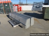 2 - 8' ALUMINUM TOP SIDE TOOL BOXES